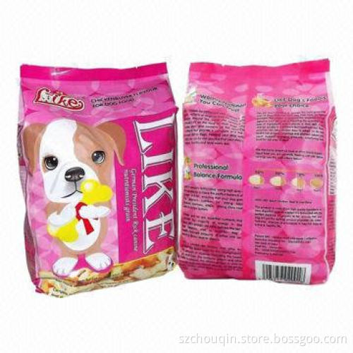 Foil Pet Bag, Side Gusset, Stand Up and Zip Lock, Tear Notch and Colorful printing Fast Lead Time